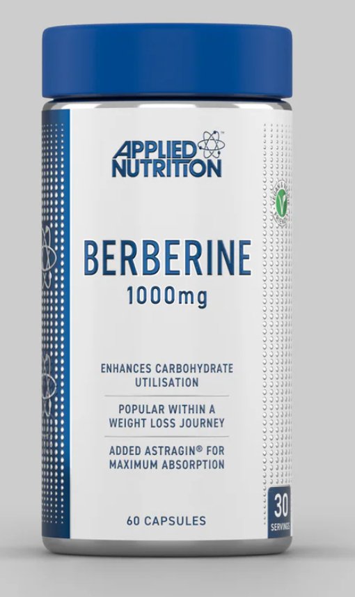 Applied Nutrition Berberine 60 caps - Supplements4HealthApplied Nutrition
