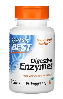 Doctor's Best Digestive Enzymes - 90 vcaps - Supplements4HealthDoctor's Best
