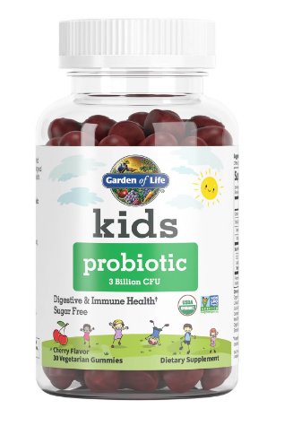 Garden of Life Kids Microbiome 3 Billions CFU - Cherry - 30 Gummies - Supplements4HealthSupplements4Health
