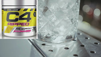 C4 Ripped Pre-Workout Raspberry Lemonade 165g 30 servings