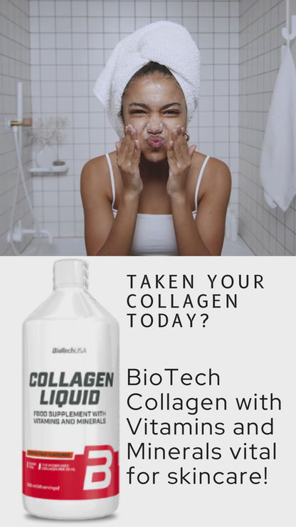 BioTechUSA Collagen Liquid 1000ml tropical fruit flavor