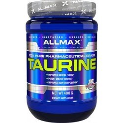AllMax Nutrition Taurine 400g to you improve your athletic performance, promote muscle recovery, and support your overall health - SUPPLEMENTS4HEALTHAll Max