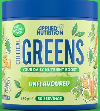 Applied Nutrition Critical Greens 250g Unflavoured - Supplements4HealthApplied Nutrition