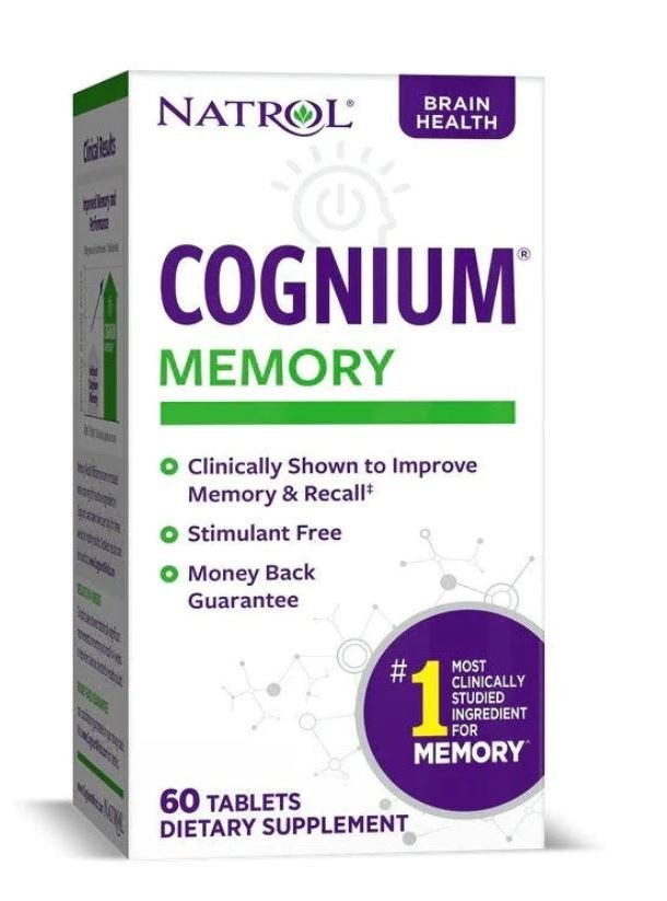 Natrol Cognium Memory 60 Tabs - Supplements4HealthNatrol