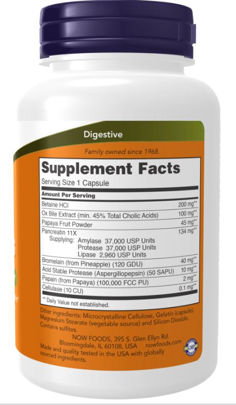 NOW Foods Super Enzymes 90 Tablets Ideal for people who experience digestive problems such as gas, bloating, indigestion, and heartburn. Promotes healthy digestion - Supplements4HealthNow Foods